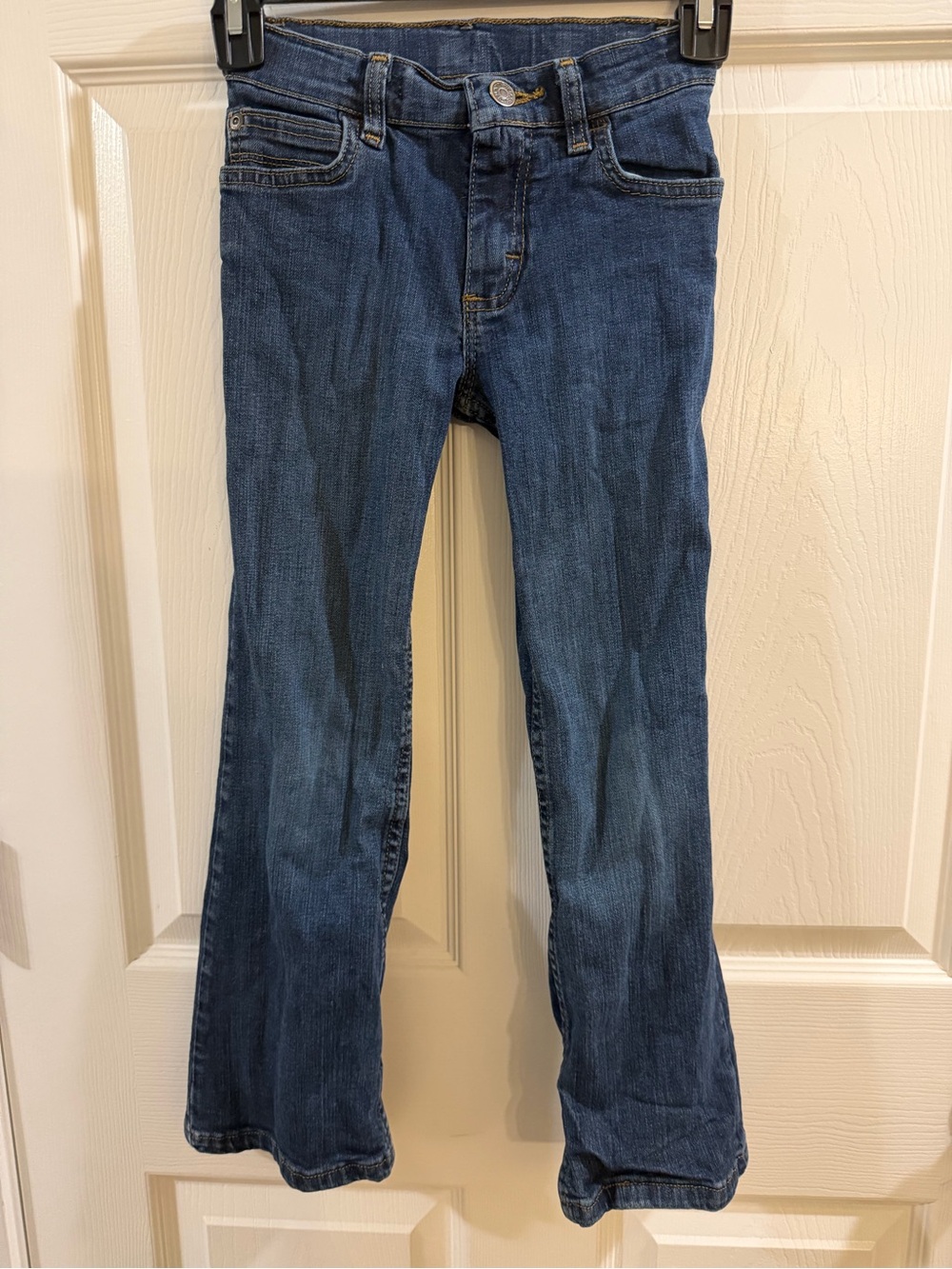 Wrangler Boys Dark Blue Boot Cut Jeans